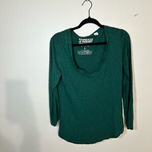 Threads 4 Thought Women's Green Top